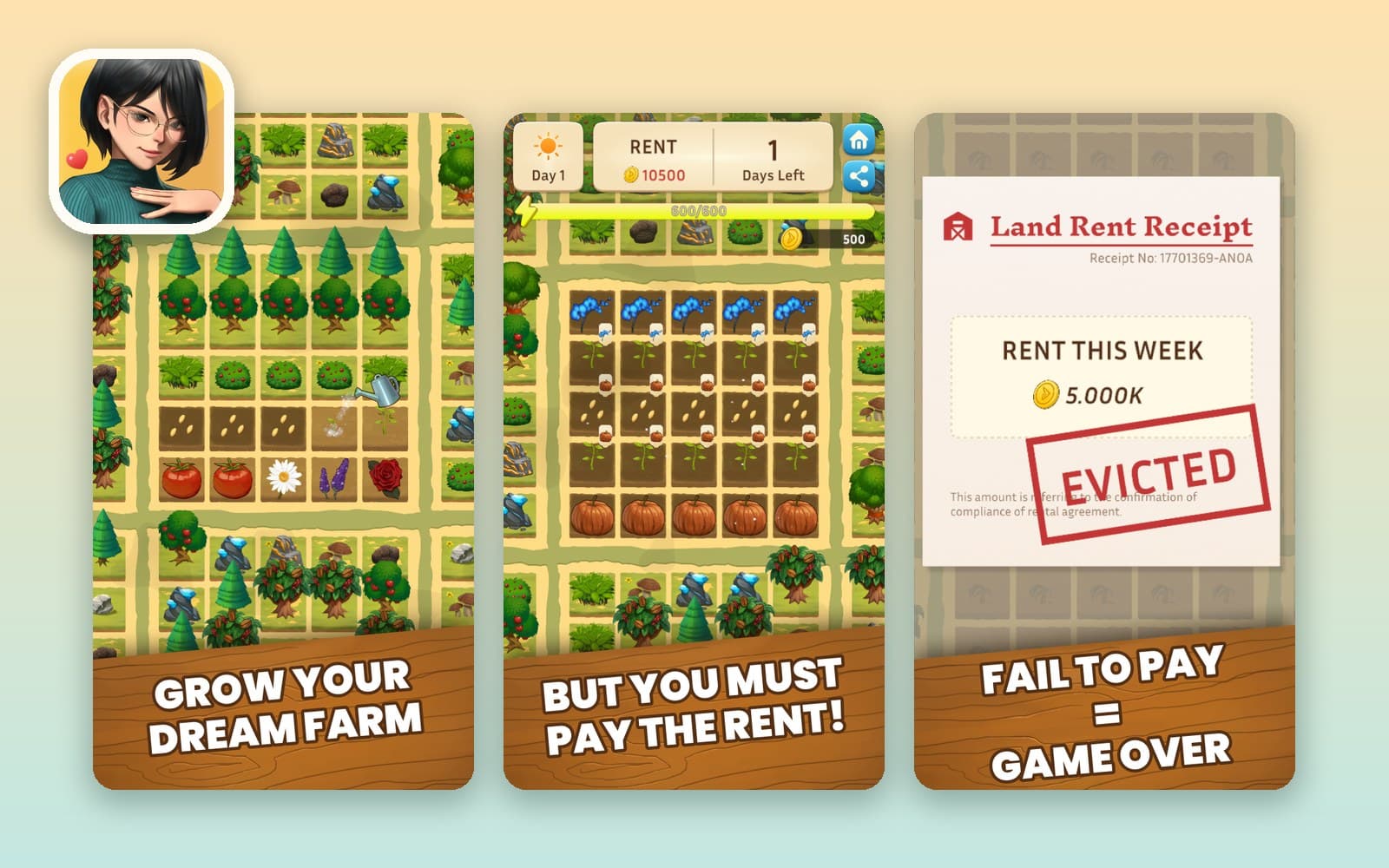 Handy Farm: Roguelike